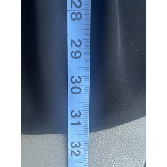 August Max Woman Dressy Black Long Sleeve Button Up Blouse Size 3X - Picture 10 of 10